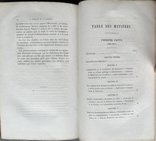 Rare, 1882, LA TURQUIE ET LE TANZIMAT OU HISTOIRE DES REFORMES, Eduard Engelhardt, Ottoman Empire, First Edition - Image 12