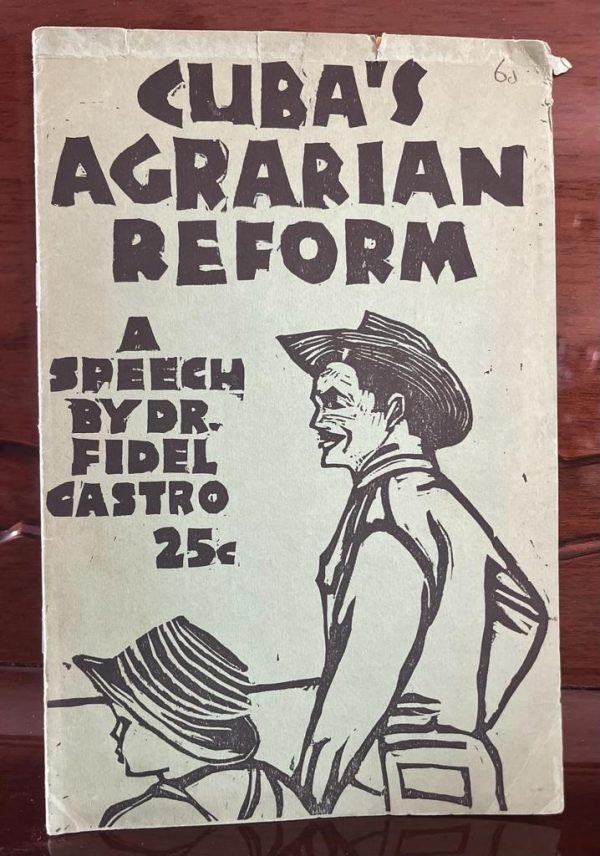 Cuba's Agrarian Reform, Fidel Castro, 1963, First Edition