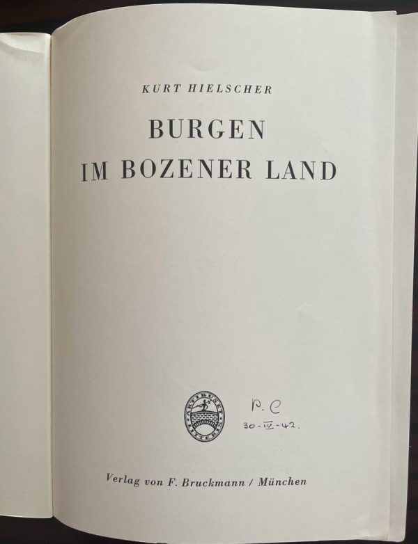 Deutsche Meisteraufnahmen, Burgen im Bozener Land, 1938, Castles in the Bolzano Region, Kurt Hilscher - Image 2