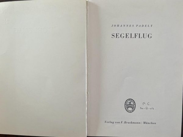 Deutsche Meisteraufnahmen, Number 14, Segelflug, Gliding, 1938, Johannes Padelt - Image 2