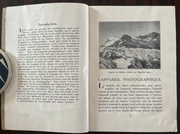 1920's, AGFA MANUAL PHOTO, MANUEL PHOTOGRAPHIQUE POUR LES DEBUTANTS, H. Beck - Image 3