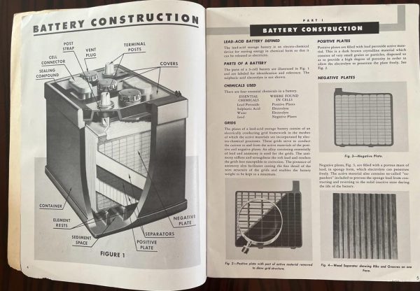 ORIGINAL, 1946, BATTERY SERVICE MANUAL, FORD MOTOR COMPANY - Image 2