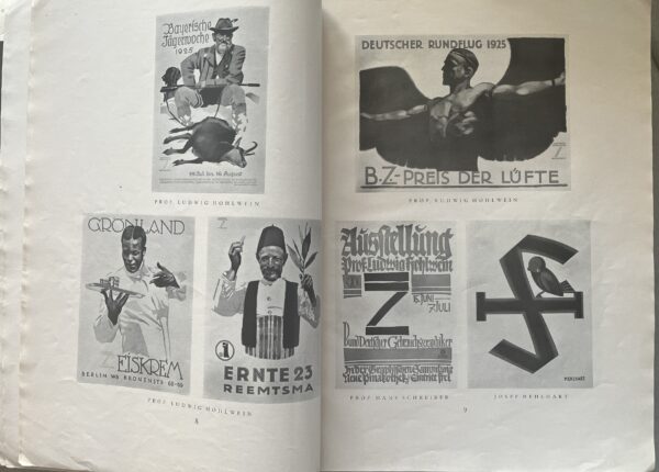 RARE! 1926, Gebrauchsgraphik, Monatszeitschrift zur Förderung Künstlerischer Reklame, Ludwig Hohlwein, Valenty Zietara - Image 6