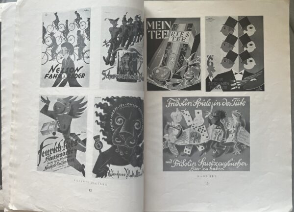 RARE! 1926, Gebrauchsgraphik, Monatszeitschrift zur Förderung Künstlerischer Reklame, Ludwig Hohlwein, Valenty Zietara - Image 7