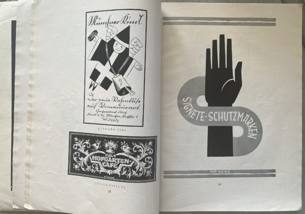 RARE! 1926, Gebrauchsgraphik, Monatszeitschrift zur Förderung Künstlerischer Reklame, Ludwig Hohlwein, Valenty Zietara - Image 9