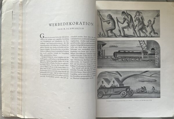 RARE! 1926, Gebrauchsgraphik, Monatszeitschrift zur Förderung Künstlerischer Reklame, Ludwig Hohlwein, Valenty Zietara - Image 12