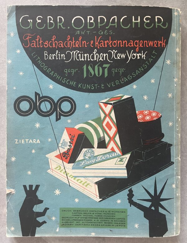 RARE! 1926, Gebrauchsgraphik, Monatszeitschrift zur Förderung Künstlerischer Reklame, Ludwig Hohlwein, Valenty Zietara - Image 17