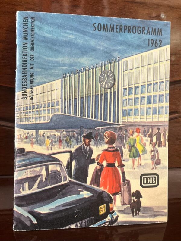 1962, Munich, Sommerprogramm,  Bundesbahndirektion München