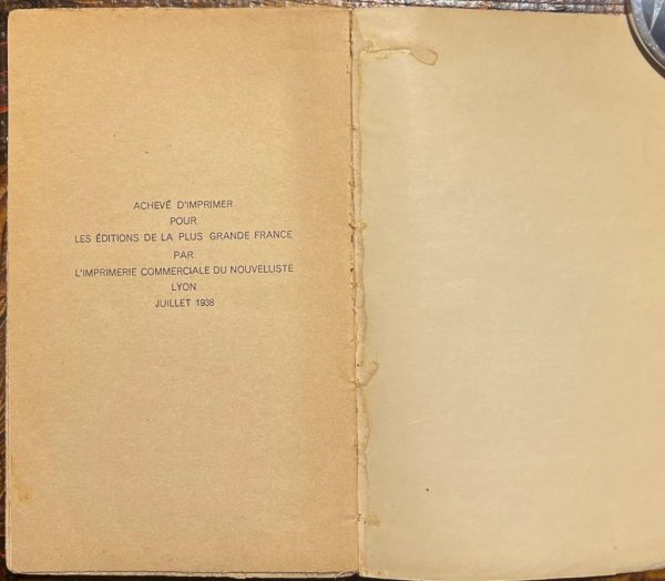 1938, René Pinon, Fièvres d'Orient,  Égypte - Syrie - Palestine - Liban - Arabie - Alexandrette, First Edition - Image 4