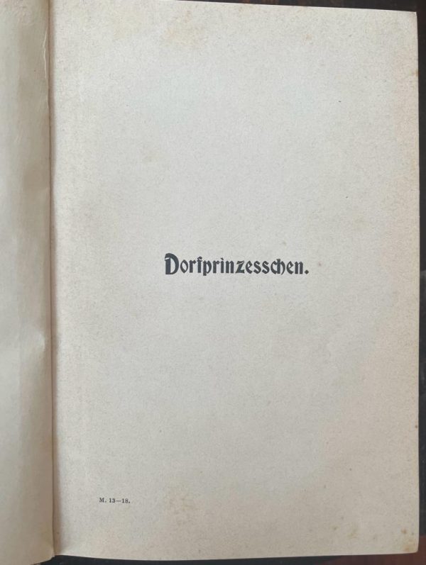 1890's, Else Hofmann, Dorfprinzesschen, First Edition - Image 5