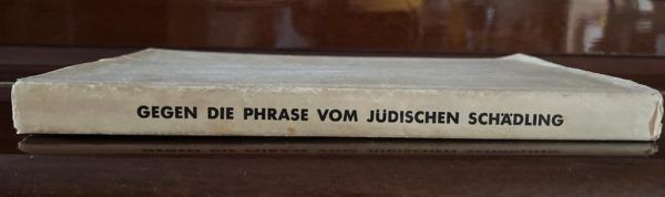 1933, Gegen die Phrase vom jüdischen Schädling, Heinrich Mann, Arthur Holitscher, Lion Feuchtwanger,  Coudenhove-Kalergi, Max Brod  Amboss Verlag, Prague - Image 2