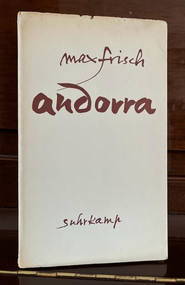 Rare! 1961, Max Frisch, Andorra, First Edition