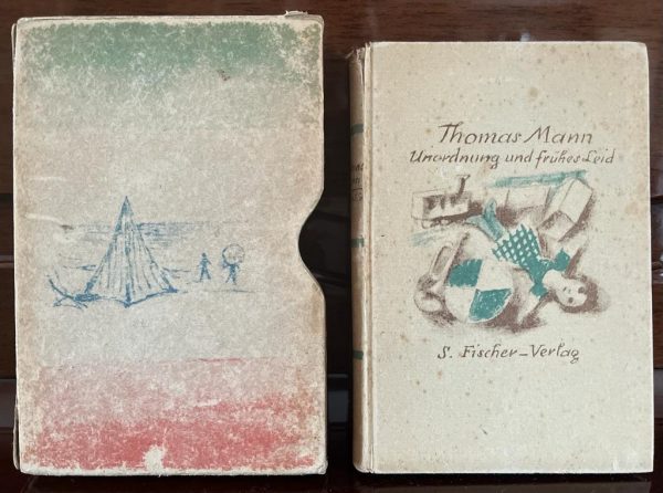 Rare! 1926, Thomas Mann, Unordnung und Frühes Leid, First Edition, Original Case, Nobel Laureate