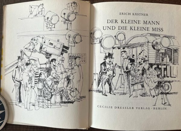 Signed, 1967, Erich Kästner, Der Kleine Mann und die Kleine Miss, First Edition - Image 3