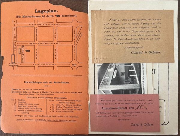 Very Rare! 1906, Conrad & Gruebler, Berlin,  Bade Apparate, Catalog, Bathtubs and Bathroom Furnishing - Image 2