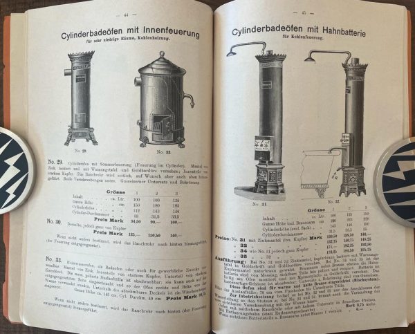 Very Rare! 1906, Conrad & Gruebler, Berlin,  Bade Apparate, Catalog, Bathtubs and Bathroom Furnishing - Image 6