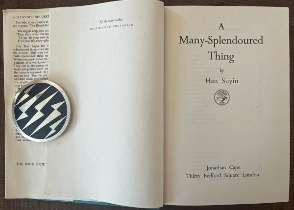 A Many-Splendoured Thing, Han Suyin, 1952, First Edition, Hong Kong - Image 4