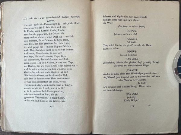 Ödipus und die Sphinx, Hugo von Hofmannsthal, 1906, First Edition - Image 4