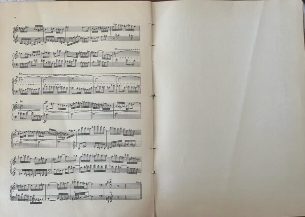 SIGNED! 1967, Antiochos Evangelatos, Three Autumn Designs, Original Music Score - Image 3