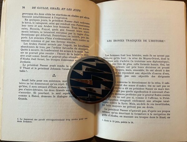 SIGNED, 1968, Raymond Aron, De Gaulle, Israel Et Les Juifs, First Edition - Image 3