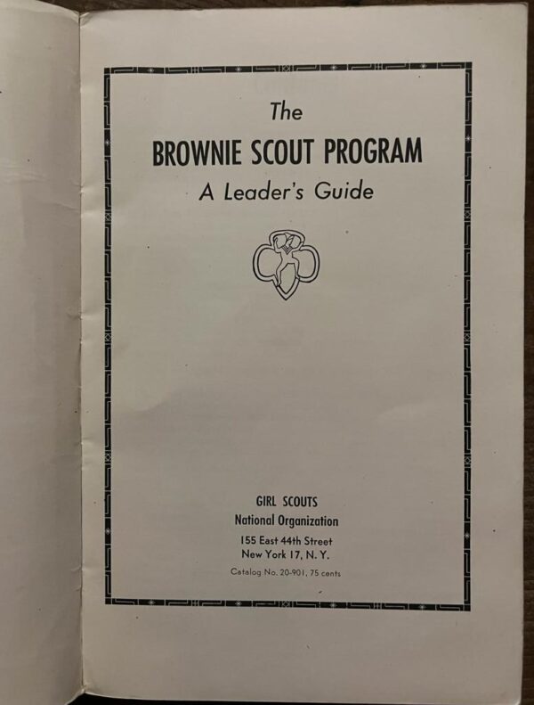 1946, A Leader's Guide, The Brownie Scout Program, Girl Scouts - Image 2