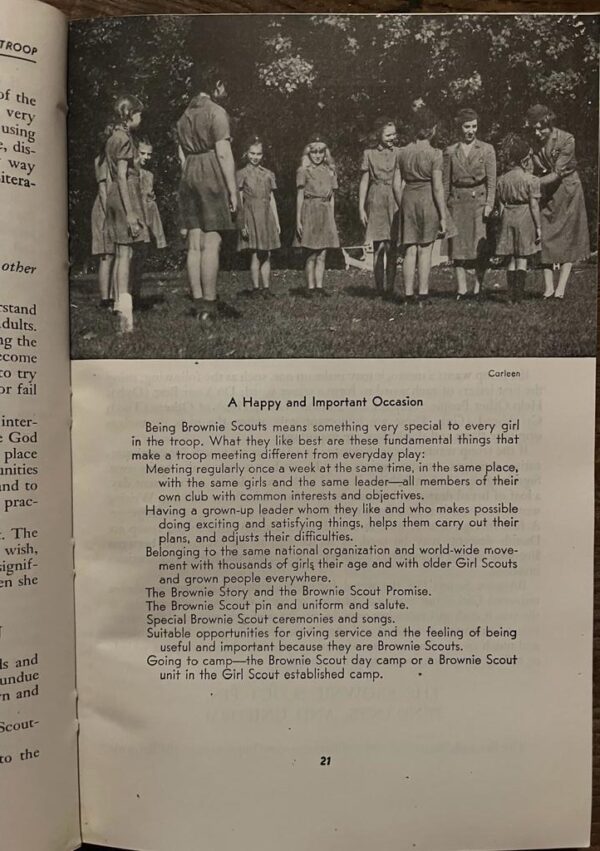 1946, A Leader's Guide, The Brownie Scout Program, Girl Scouts - Image 5