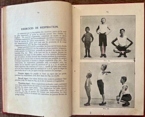 1912, Mon Systeme pour les Enfants, J. . Muller, 126 Photos, Complete - Image 6