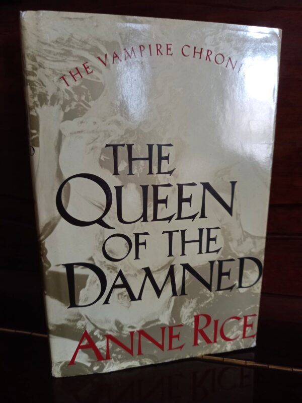 Signed! 1988, Anne Rice, The Queen of the Damned, First Edition, VF - Image 2