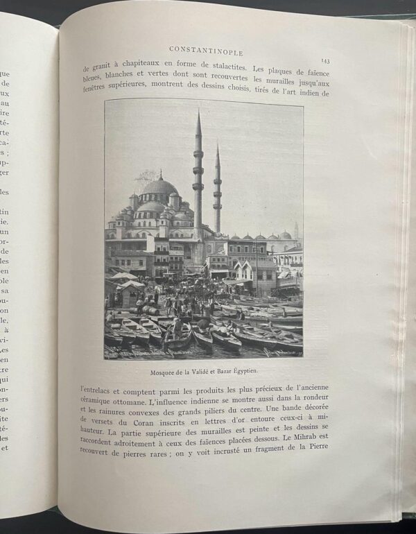 1913, H. Barth, Album, Constantinople, with 103 Photos - Image 6