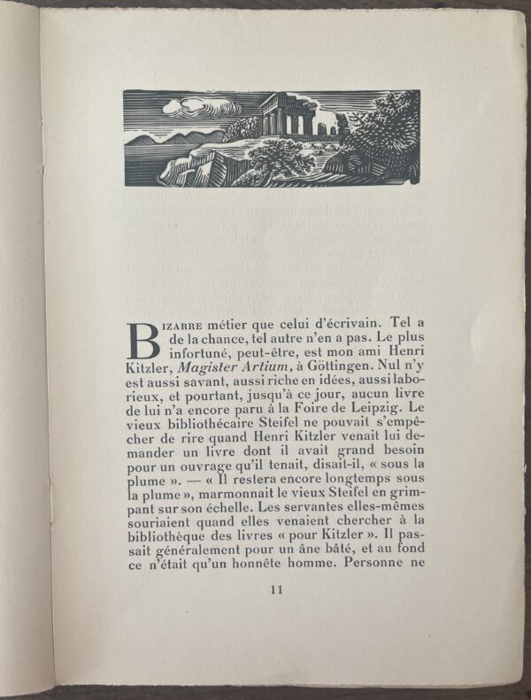 1926, Henri Heine, Les Dieux en Exil, Demetrios Galanis, 1/2000 Copies, Heinrich Heine - Image 5