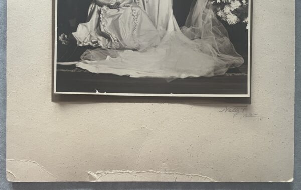 1940s, Vintage Original Bride Photography by Greek Photographer NELLY'S, Wedding Picture - Image 7