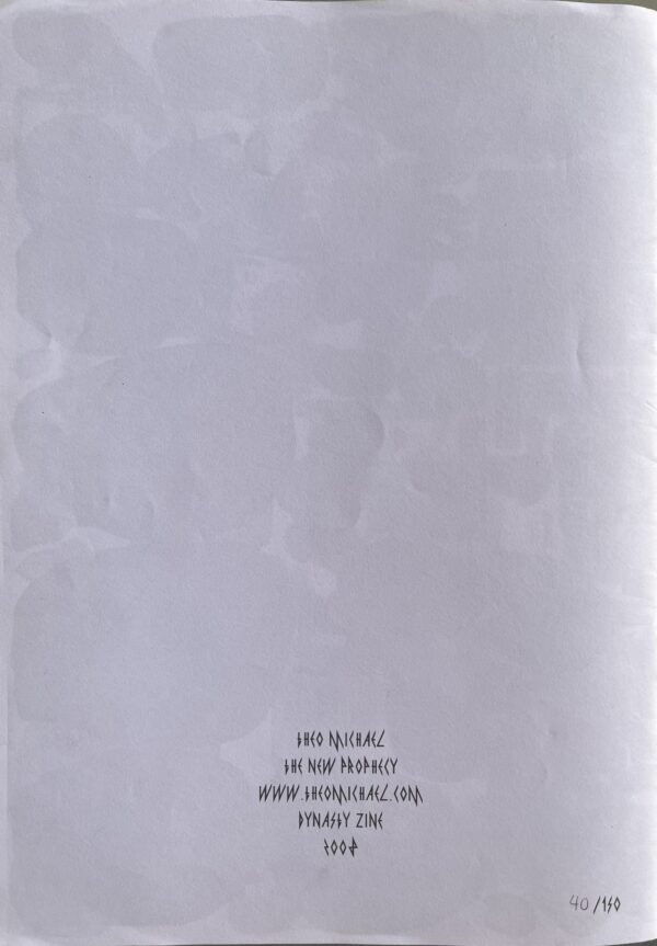 Rare Zine! 1/150 Copies, Theo Michael, The New Prophecy, Mexico, Fine Arts - Image 2