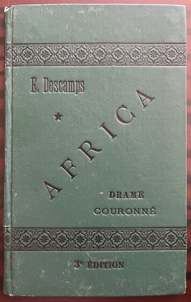 Édouard Descamps, Africa, Rare 1894 Anti-Slavery Drama, Signed Presentation Copy to the Mavromichalis Family - Image 2