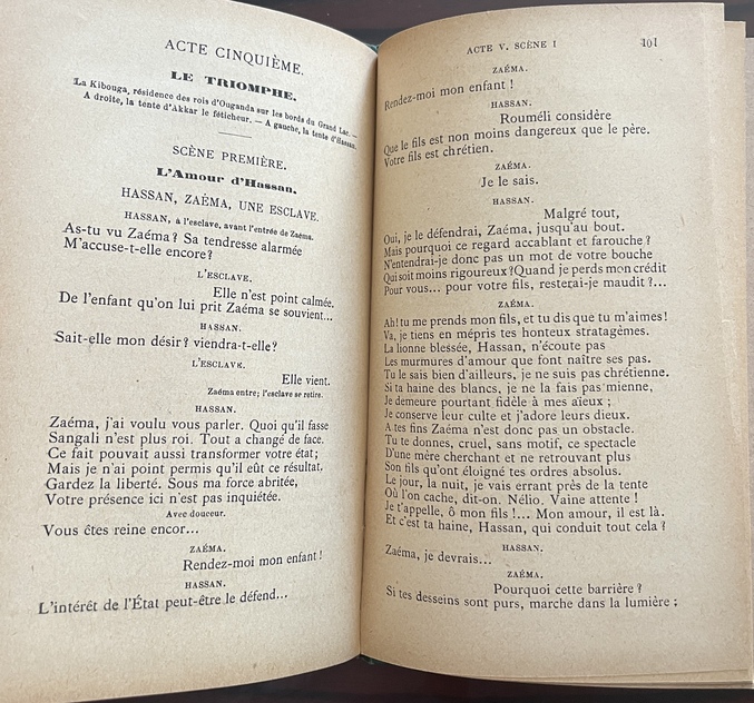 Édouard Descamps, Africa, Rare 1894 Anti-Slavery Drama, Signed Presentation Copy to the Mavromichalis Family - Image 11
