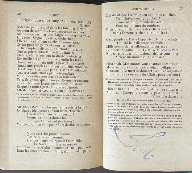 Édouard Descamps, Africa, Rare 1894 Anti-Slavery Drama, Signed Presentation Copy to the Mavromichalis Family - Image 12