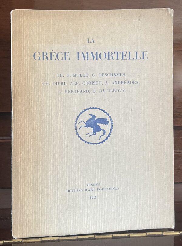 1919, Frederic Boissonnas, La Grece Immortelle, Immortal Greece, 1st Edition - Image 2