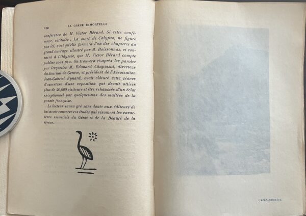 1919, Frederic Boissonnas, La Grece Immortelle, Immortal Greece, 1st Edition - Image 9