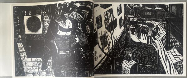 2008, MEGABILLIG, Gabriela Jolowicz, Comic, Original Woodcuts, 1/300 copies, First Edition - Image 7