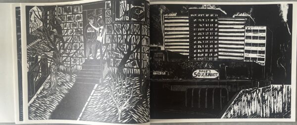 2008, MEGABILLIG, Gabriela Jolowicz, Comic, Original Woodcuts, 1/300 copies, First Edition - Image 6