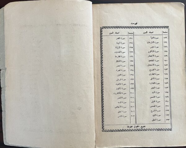 1940's, Quran, Koran, The Last Quarter, Casablanca Printing, Morocco, Arabic - Image 5