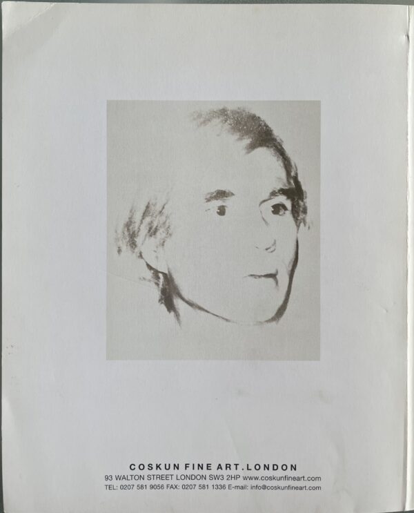 Andy Warhol, Portraits, Coskun Fine Art, London 2004, Exhibition Catalog, First Edition - Image 4