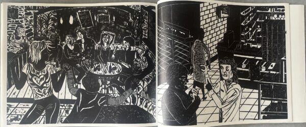 2008, MEGABILLIG, Gabriela Jolowicz, Comic, Original Woodcuts, 1/300 copies, First Edition - Image 4