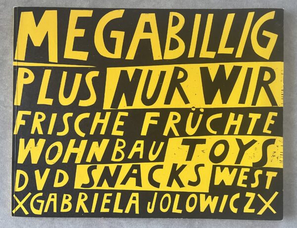 2008, MEGABILLIG, Gabriela Jolowicz, Comic, Original Woodcuts, 1/300 copies, First Edition