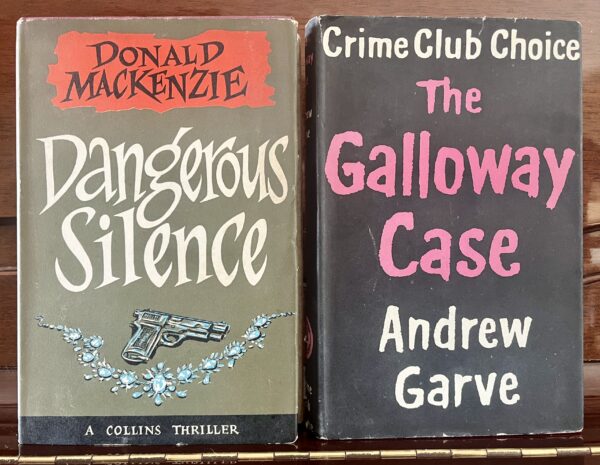 Donald MacKenzie, Andrew Garve, 1st ED, Crime Club, London, 1960, 1958, Orig. DJ