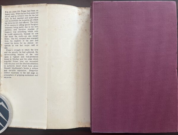 Donald MacKenzie, Andrew Garve, 1st ED, Crime Club, London, 1960, 1958, Orig. DJ - Image 9