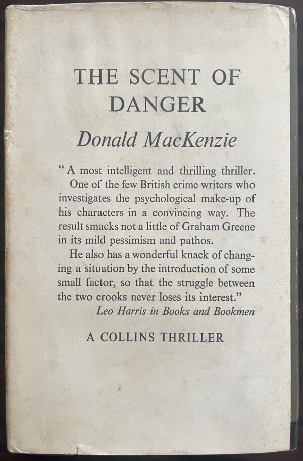 Donald MacKenzie, Andrew Garve, 1st ED, Crime Club, London, 1960, 1958, Orig. DJ - Image 3