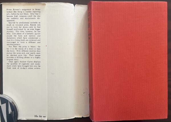 Donald MacKenzie, Andrew Garve, 1st ED, Crime Club, London, 1960, 1958, Orig. DJ - Image 2