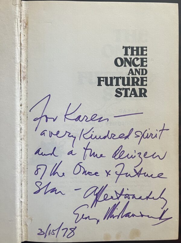 1977, SIGNED, George Michanowsky, The Once and Future Star, Supernova - VelaX - Image 8