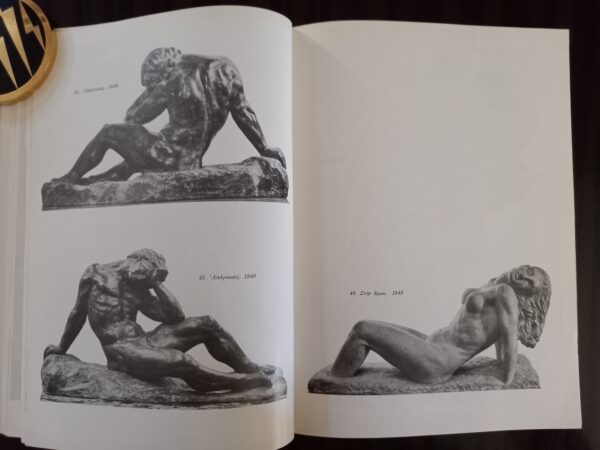 1971 Signed, Greek Art, Sculptor Georgios Kastriotis, Biography, First Edition - Image 7