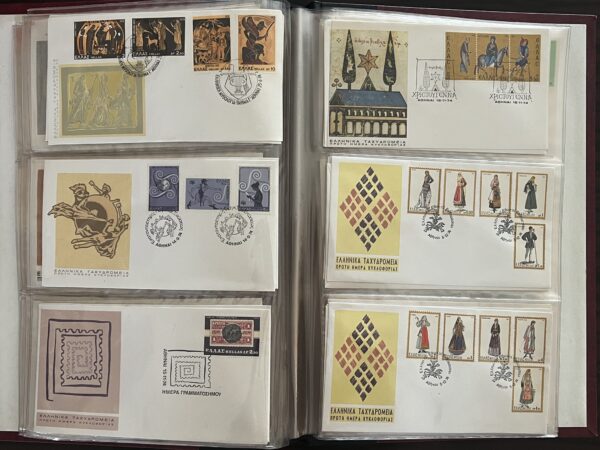 120 First Day Covers, Greece, FDC, Lot Collection, Greece, from 1969 - 1979 - Image 4